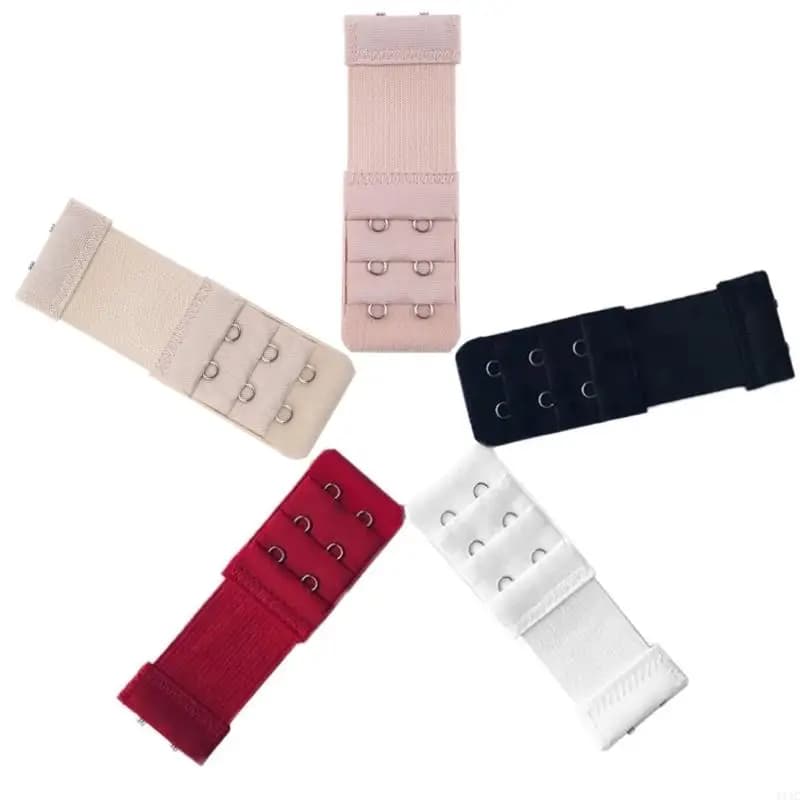 Y1AC Prolunga per reggiseno con 2 ganci per donna, estensione elastica per biancheria intima, clip con fibbia espansione