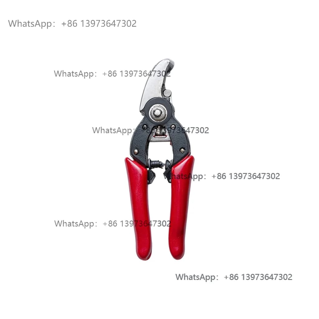 Popular Red Garden Pruning Tools Steel Alloy Bypass Pruning Shears