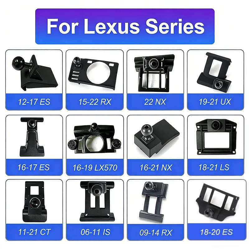 Support for Auto Phone Dedicated for Lexus NX IS RX ES GX LX LS UX ES250 ES300 GS300 NX200, Fixed Base for Automobile