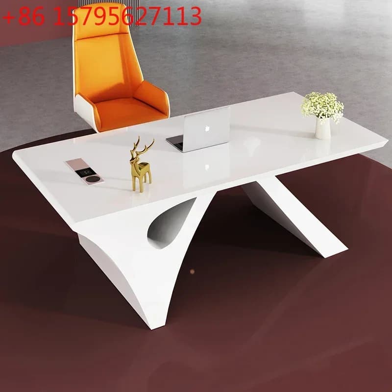 Camera da letto di lusso Scrivania da ufficio Tavolino Computer Desktop Scrivanie da ufficio direzionali Tavoli da gioco Tavolino nordico Mobili alla moda