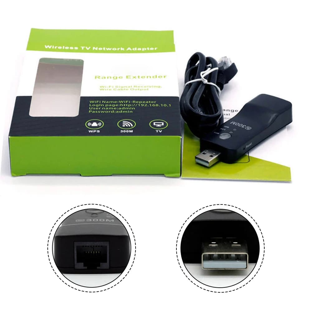 For RJ45 Port 300Mbps WiFi Extender Office WiFi Extension 300mbps Wireless Repeater Accessory 802.11n Wireless Standard