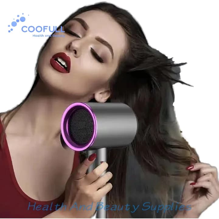 Coofull High Power Solon Wireless Foldable Ionic Metal Diffuser Hair Dryer Hot/Cold Wind Volumizer Lightweight Foldable