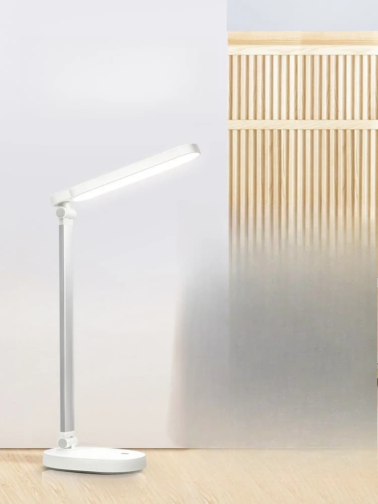 Lampada da scrivania per l'apprendimento della protezione degli occhi, ricaricabile, camera da letto degli studenti, comodino, casa