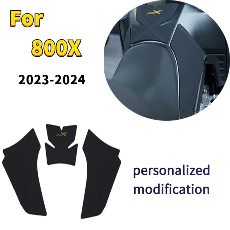 Moto Antiscivolo Serbatoio Olio Combustibile Pad Lato Ginocchio Grip Decal Protector Adesivo Pad per KOVE 800X X 800 X800 2023 2024