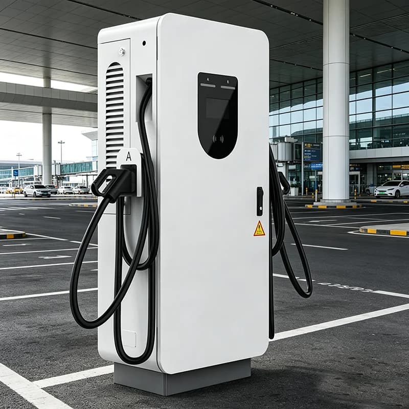 Caricatore EV CCS Combo2 da 200kW, Stazione di Ricarica Rapida DC Approvata TUV per Complessi Commerciali