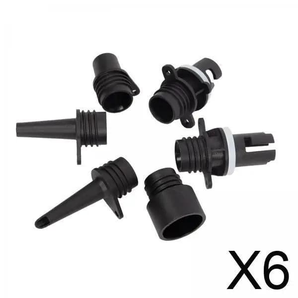 Adattatore universale per valvole d'aria per canoa, kayak, gommone, per accessori per pompe da piscina, gonfiaggio per paddle board e connettori giocattolo