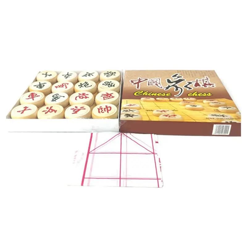 -[Cilae-17R] Adult Students' Leisure Chess Set With Chessboard Chess Leisure Entertainment Complete Chess. Chess Diameter