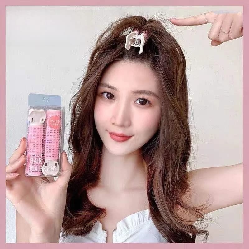 Crownweiye 520 curling iron for women, for voluminous effect at the roots, instrument for night styling, with clamp