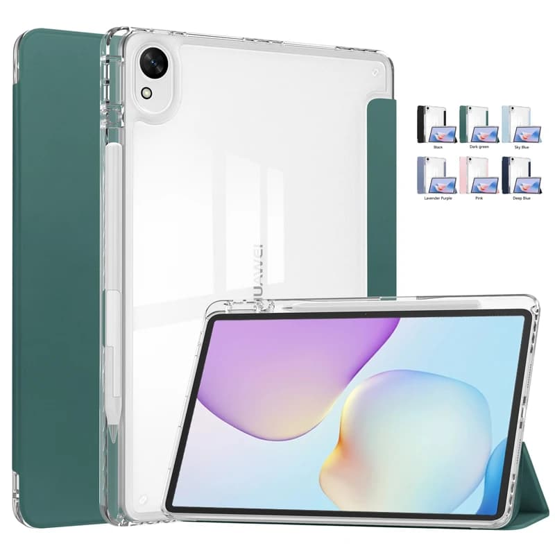 Fonda Per Huawei MatePad 11.5 2025 Custodia con portapenne Acrilico Trasparente Custodia rigida per Huawei MatePad 11 5 2025 Custodia TXZ-W09