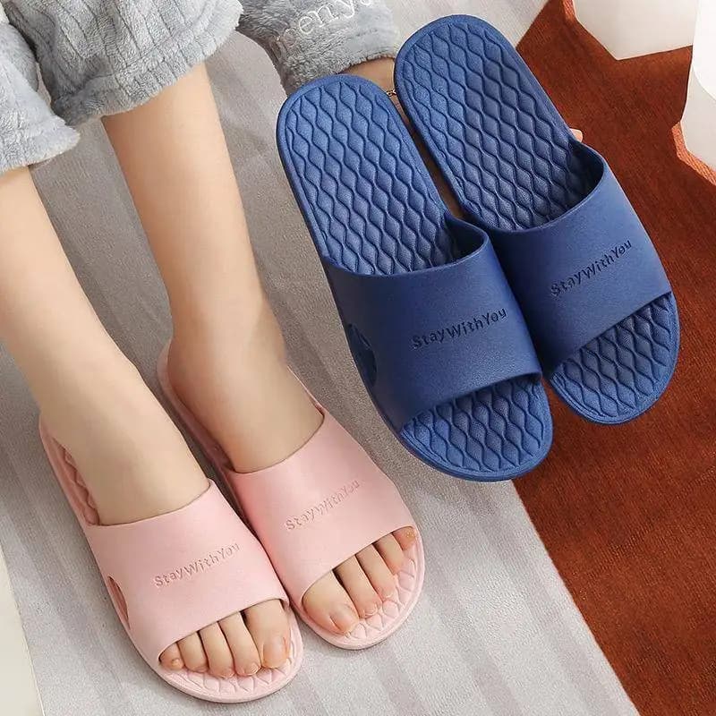 Ciabatte da Bagno in Stile Giapponese per Coppie, Antiscivolo, Semplici, in Nuovo Materiale PVC, Resistenti agli Odori, per Uso Estivo Domestico e per Ospiti