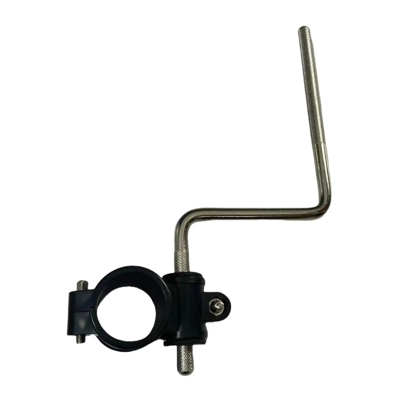 Morsetto di estensione per batteria, staffa in metallo resistente per tubi di batteria, sistema di fissaggio per pad di batteria elettronica per performance