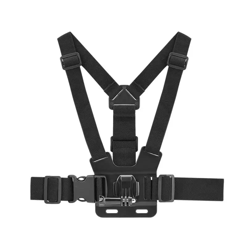 ABKQ-Adjustable chest fastener with J hook for action camera accessories Gopro Hero 12 11 10 9