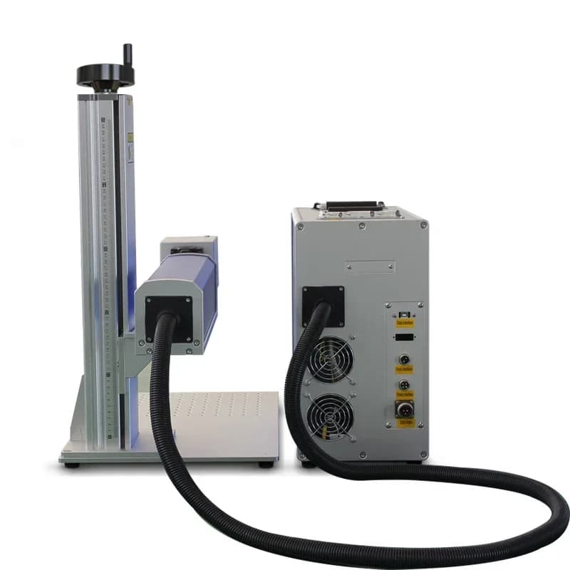 a Gold and silver 20w 30w 50w jewelry name necklace printing stainless steel ring fiber laser cutting marking engraving machine