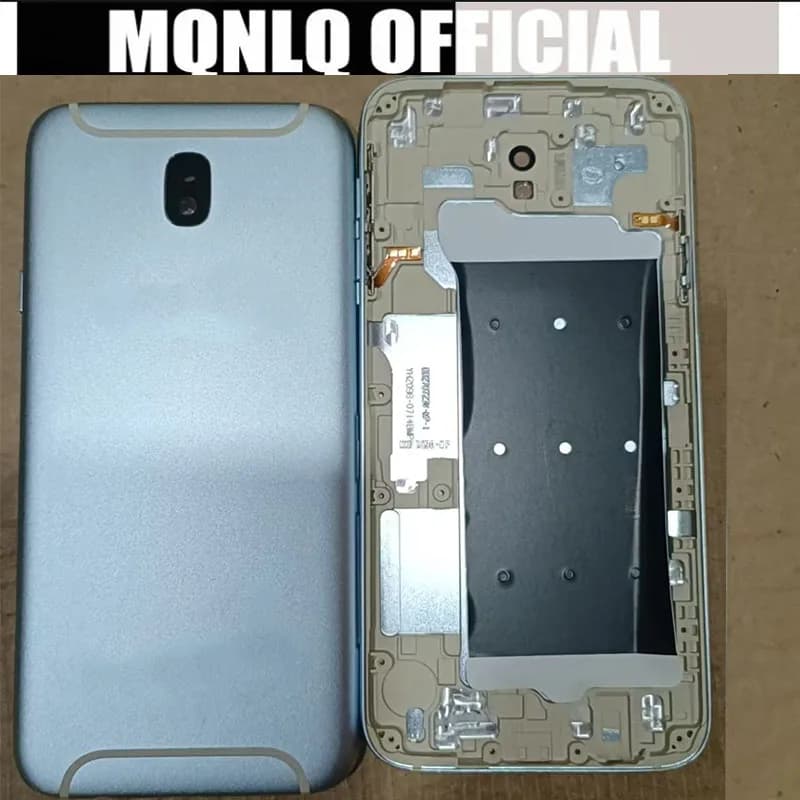 Housing for Samsung Galaxy J7 Pro 2017 J730 J730F Battery Back Cover Rear Door Lid Panel Shell Housing Case Camera Lens