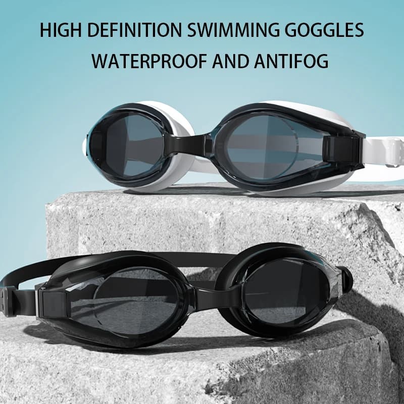 1pc Unisex Swimming Goggles Anti-fog Waterproof UV Protection Adults Swim Goggles No Leaking