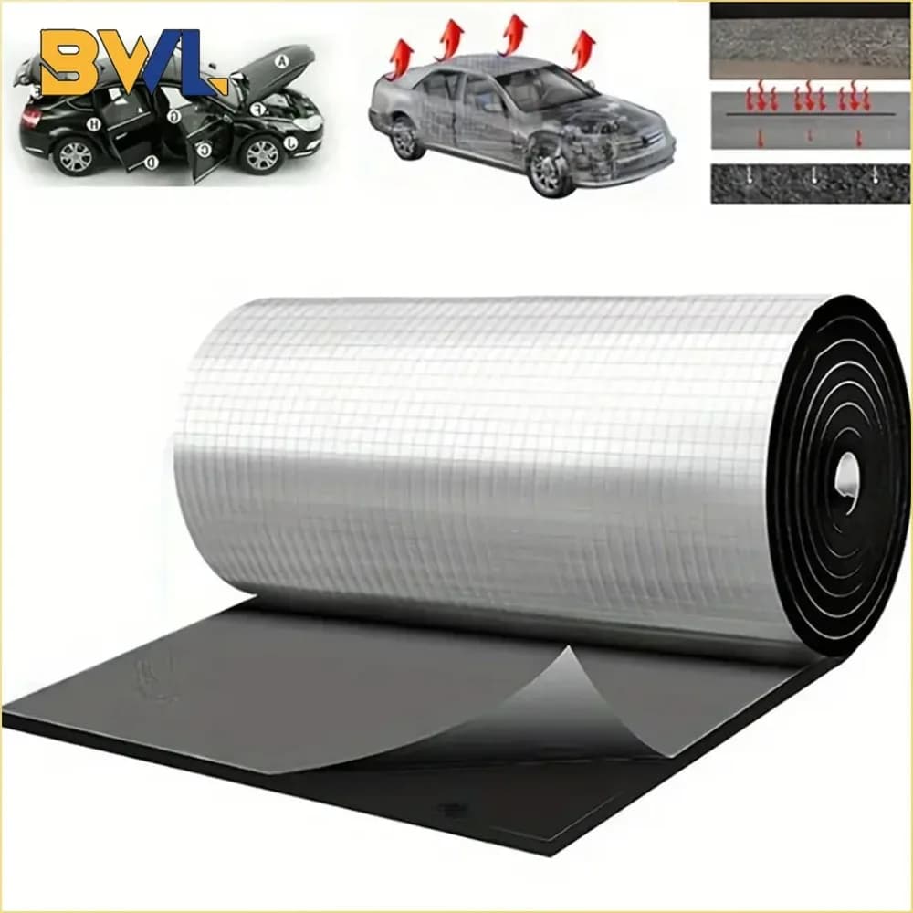 5/10 MILLIMETRI Fonoassorbente Isolamento Termico Zerbino Auto Fonoassorbente Isolamento Cofano Auto Isolamento Accessori Auto Interni