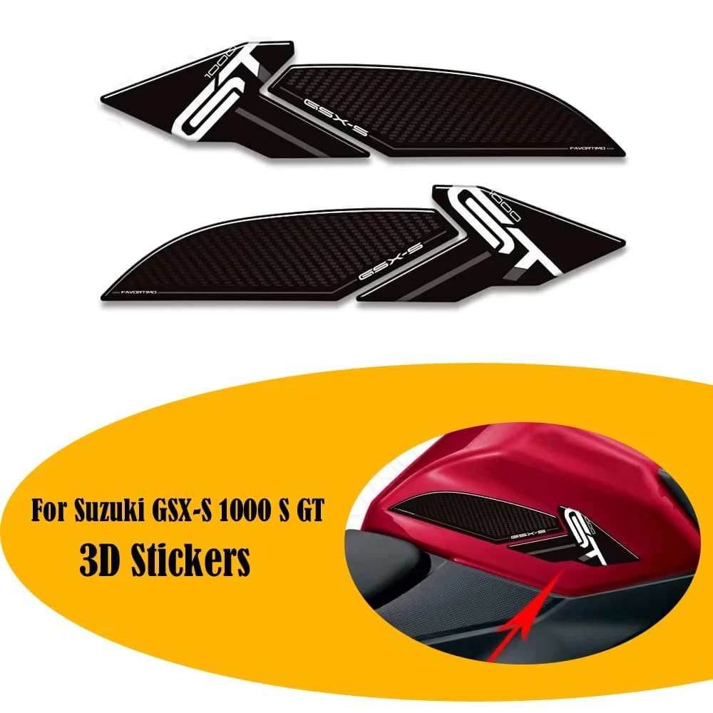 Per Suzuki GSX-S 1000 S GT GSX-S1000GT NUOVA pellicola protettiva adesiva per serbatoio carburante moto
