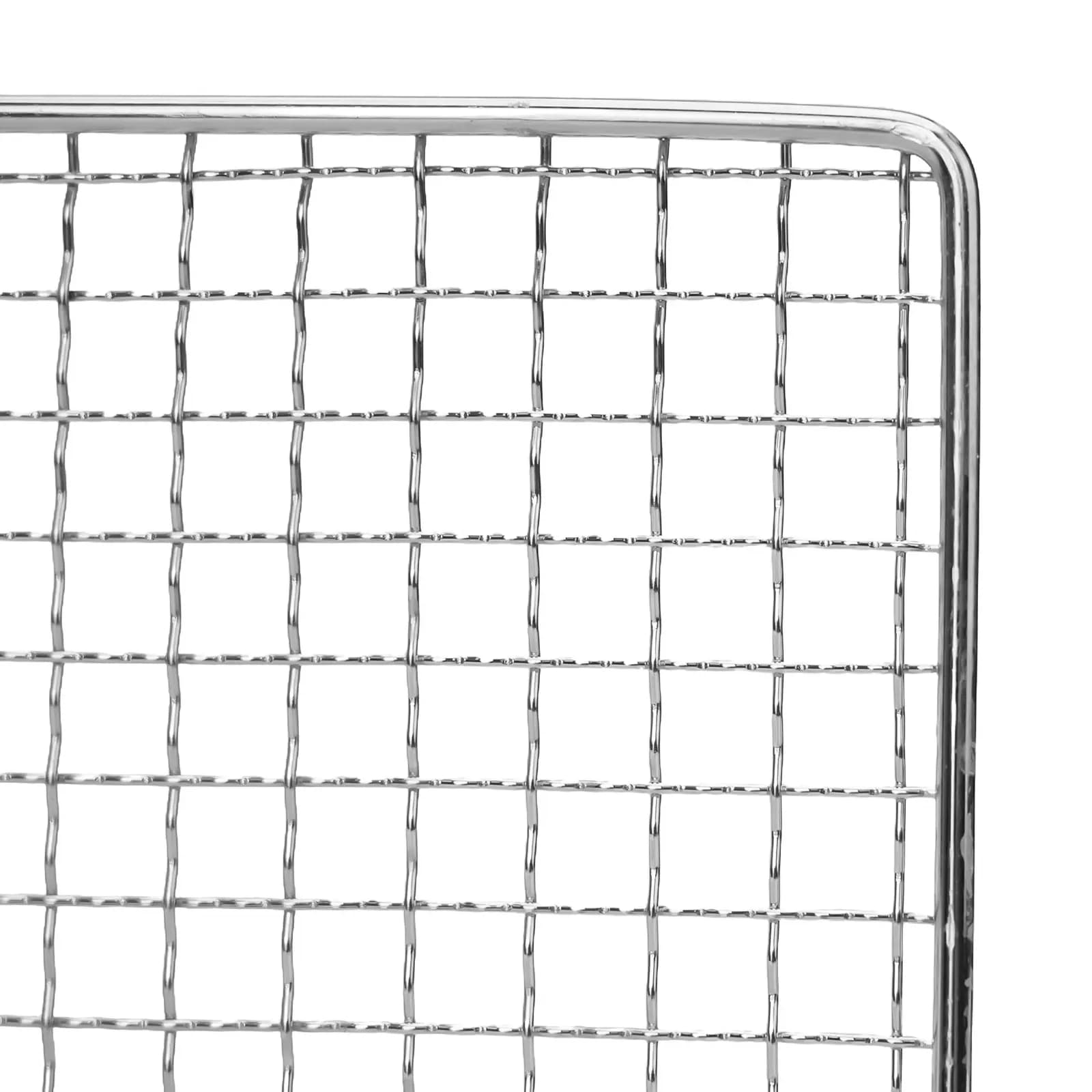 Practical Basket Grill BBQ grill, Camping, Camping rings, Grills for Fish, Hiking, Meat, Open sports