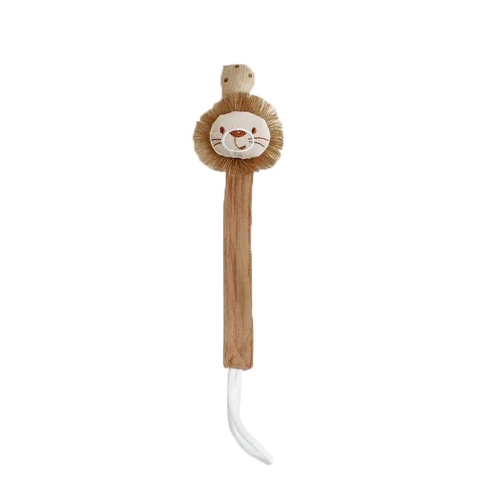 Cartoon Baby Panno Ciuccio Catena Animali Bambola Anti-perso Porta succhietto Clip in legno Massaggiagengive Giocattoli Cinghie Porta capezzoli Clip