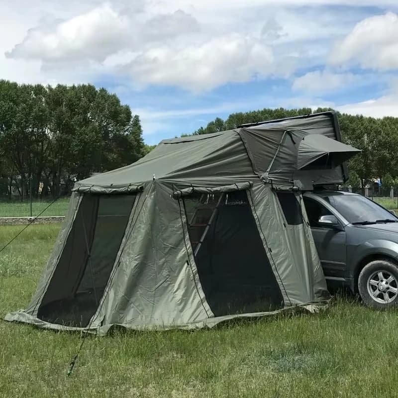 Tenda da Tetto per Auto 4x4 Prodotta in Cina, Tende da Campeggio Uniche per Auto
