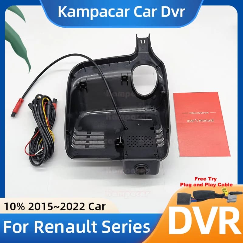 New 1K 2K 4K Plug and Play RT05 Car Dvr Dash Cam DashCam For Renault Kadjar (Uses Nissan Qashqai X-TRAIL Interiors) 2015-2022