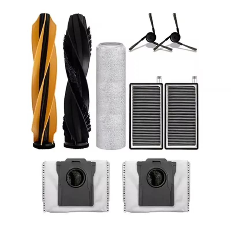 Per Dreame Aqua10 Ultra/Aqua 10 Pro Track/Aqua10 Ultra Roller Pezzi di ricambio di ricambio - Filtro spazzola per aspirapolvere, panni per mocio e sacchetto per la polvere