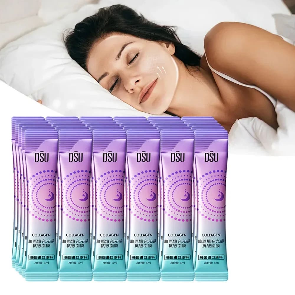 30 pcs Anti Rolls Sleeping Masks For Face Hydrating Shaving Masks To Collagen Korean Leather Care Masks Viso Skin Care Products