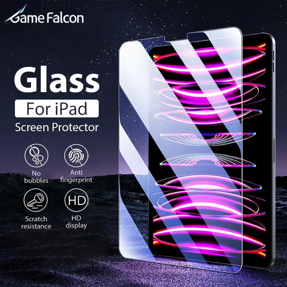 Protezione dello schermo in vetro temperato per Ipad Pro 13 11th M5 M4 2025 12.9 A16 Air 11 5 4 M3 M2 10 9th 10th Generation Mini 7 6 Film