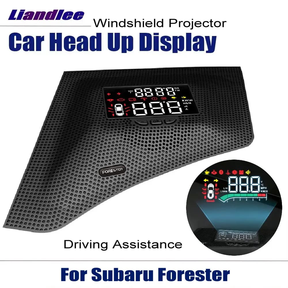 Display HUD per Auto per Subaru Forester SJ/SK/SL 2014-2025, Schermo LED Automatico, Proiettore per Parabrezza, Accessori