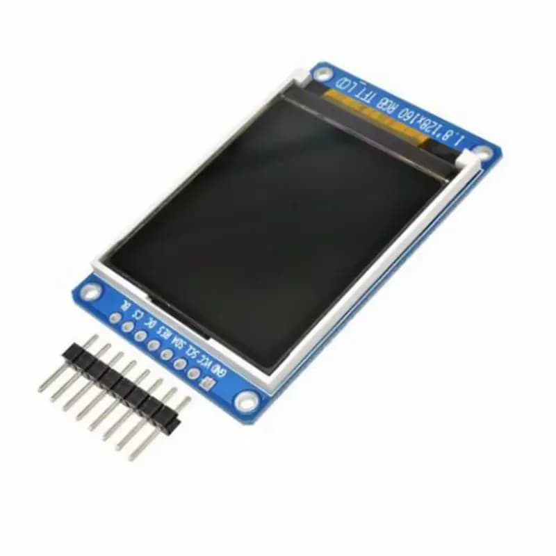 128x160 SPI colour LCD display module ST7735S 3,3 V Replace OLED power supply for Arduino