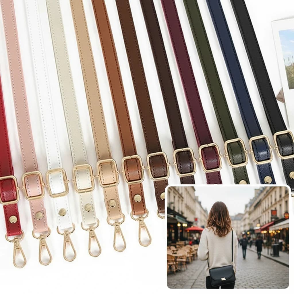 Tracolla per Borsa, Cinghia Regolabile per Borse a Tracolla da Donna, Cinghia di Ricambio Staccabile, Accessori per Borse