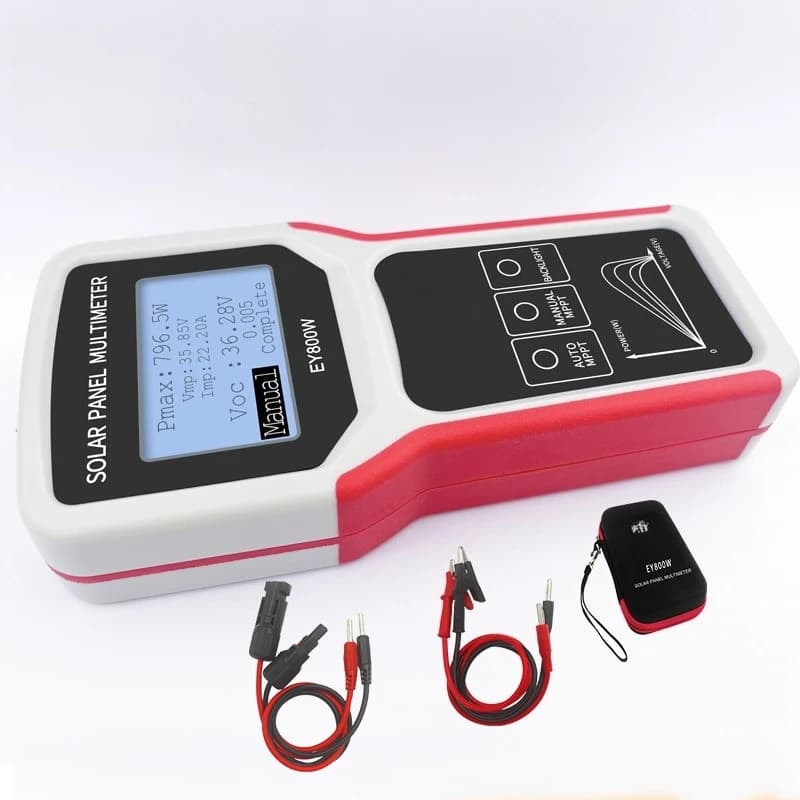 Photovoltaic Panel Multimeter EY800W Solar Panel MPPT Module Maximum Power Tester Tester