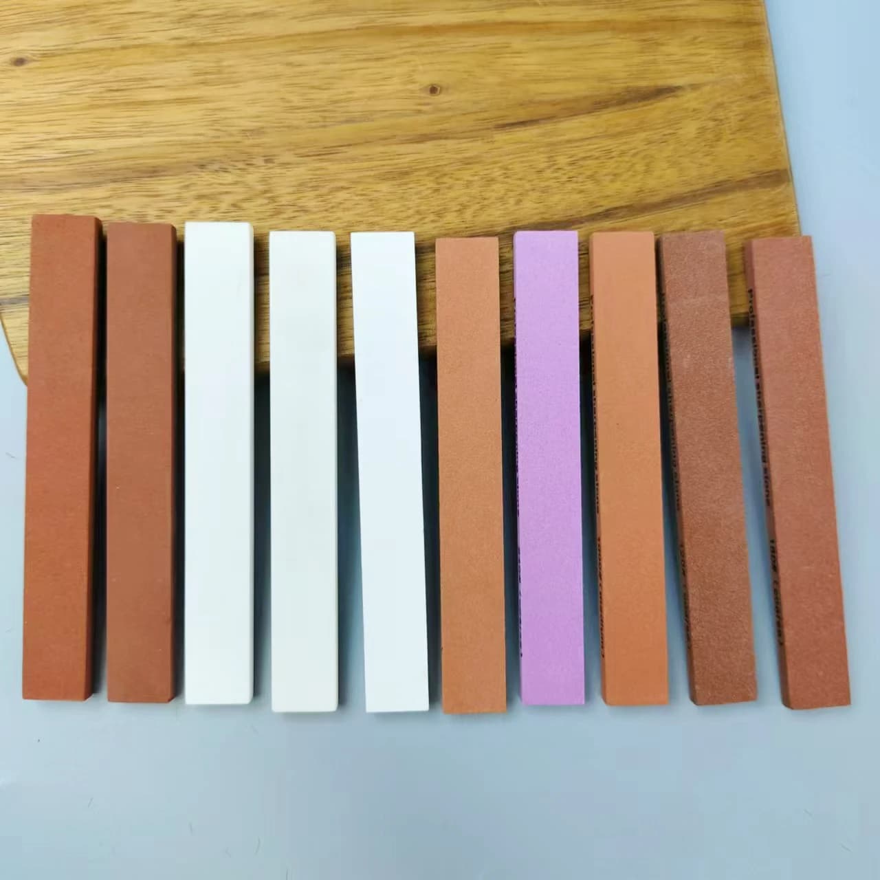 Pietra per Affilare Premium Senza Base, Pietra per Lucidatura e Affilatura Coltelli da Cucina