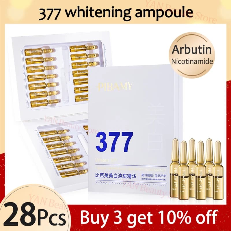 28/84 pz fiala whitening arbutin, Nicotinamide Spot brightening melanin siero fade, yeast firming anti-wrinkle aging skin care