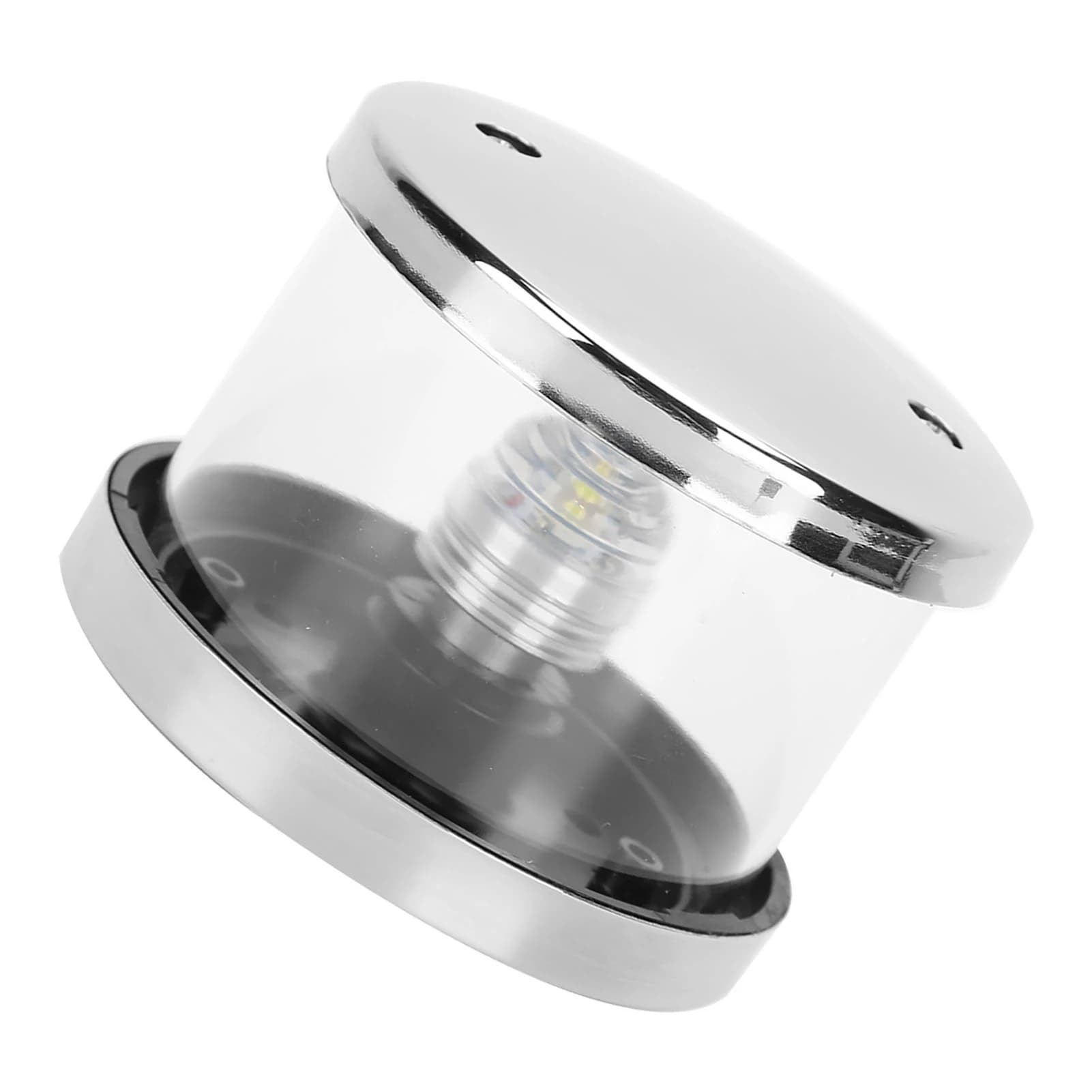 Lampada di segnalazione Luce di navigazione IP66 a LED con ancora rotonda per yacht per barche marine 3W DC12V‐24V