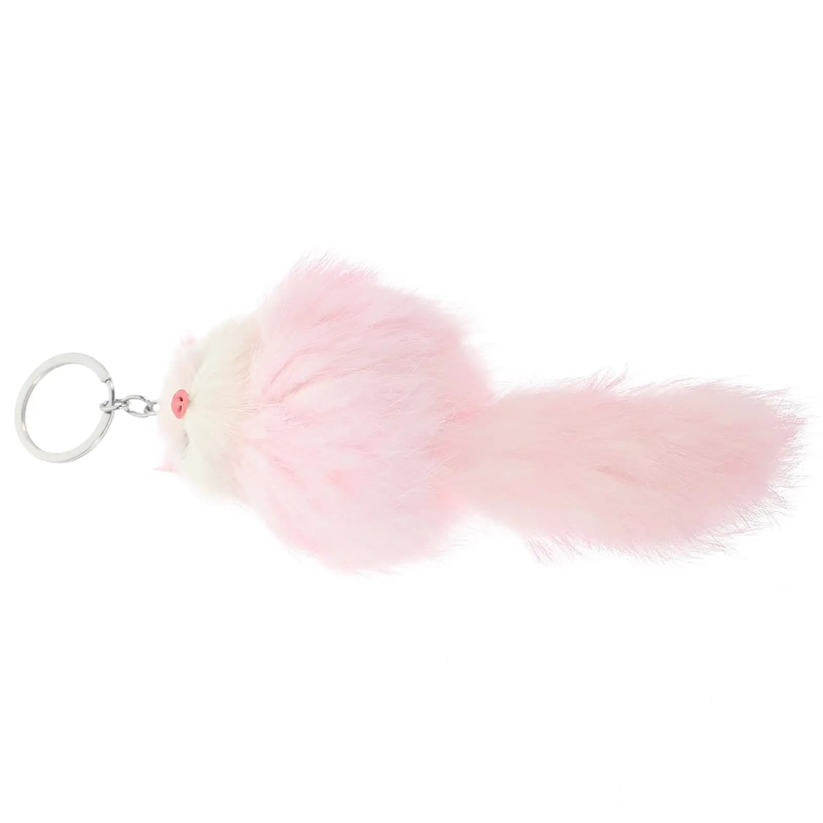 Portachiavi a Forma di Volpe Carina per Donne e Ragazze, Decorazione per Chiavi, Zaini e Borse Scolastiche, Accessorio Leggero e Compatto