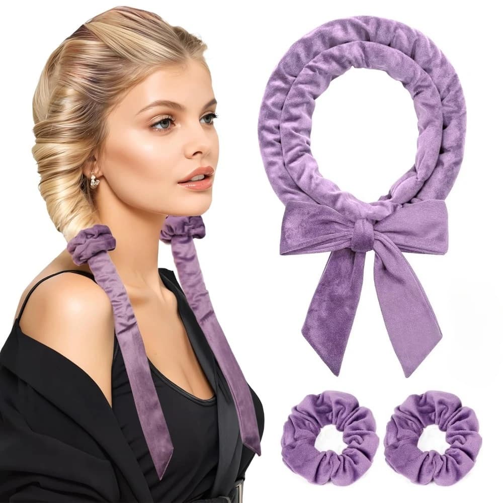 Warm-free hair curlers, Bigodini Softs for Hair, Bars No Heat-Free Hair for Sleeping, Modelling Hairband, Styling Tools for Women's Hair