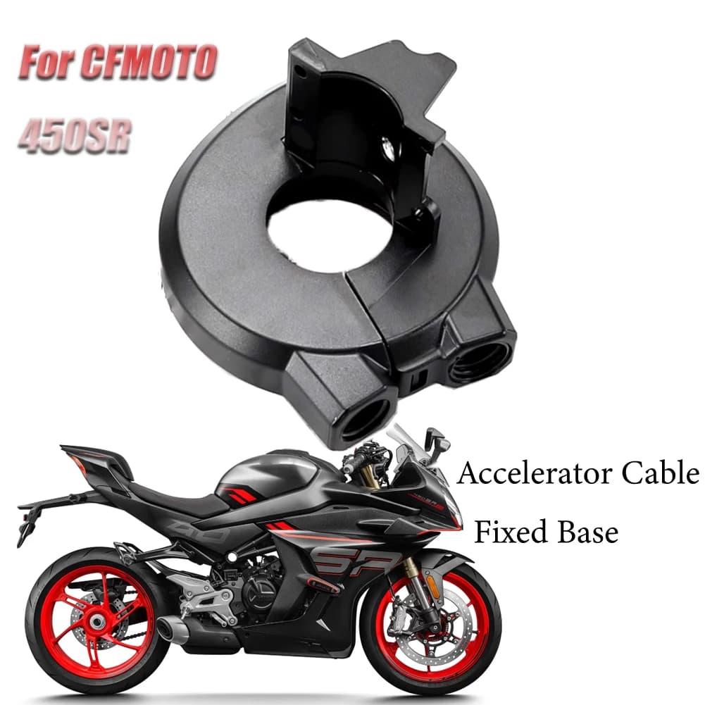 Moto Maniglia Interruttore Distributore di Carburante Combinazione Cavo Dell'acceleratore Base Fissa PER CFMOTO 450SR SR450 450 SR 2022 2023