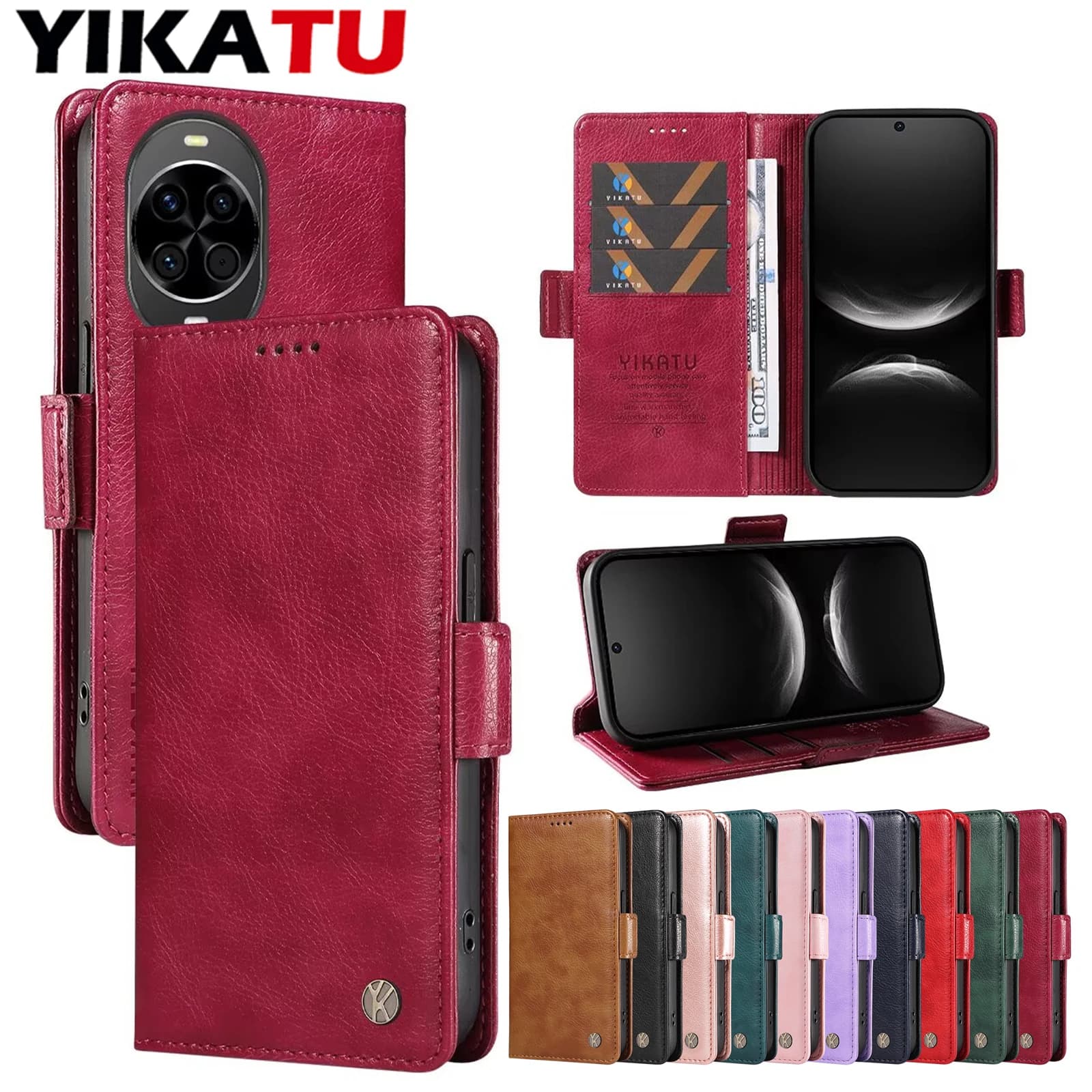 Wallet Leather Case For Honor X5C Plus X6 X6A X6B X6C X6S X7 X7A X7B X7C X7D X8 X8A X8B X8C X9 X9A X9B X9C Smart X9D Phone Coque
