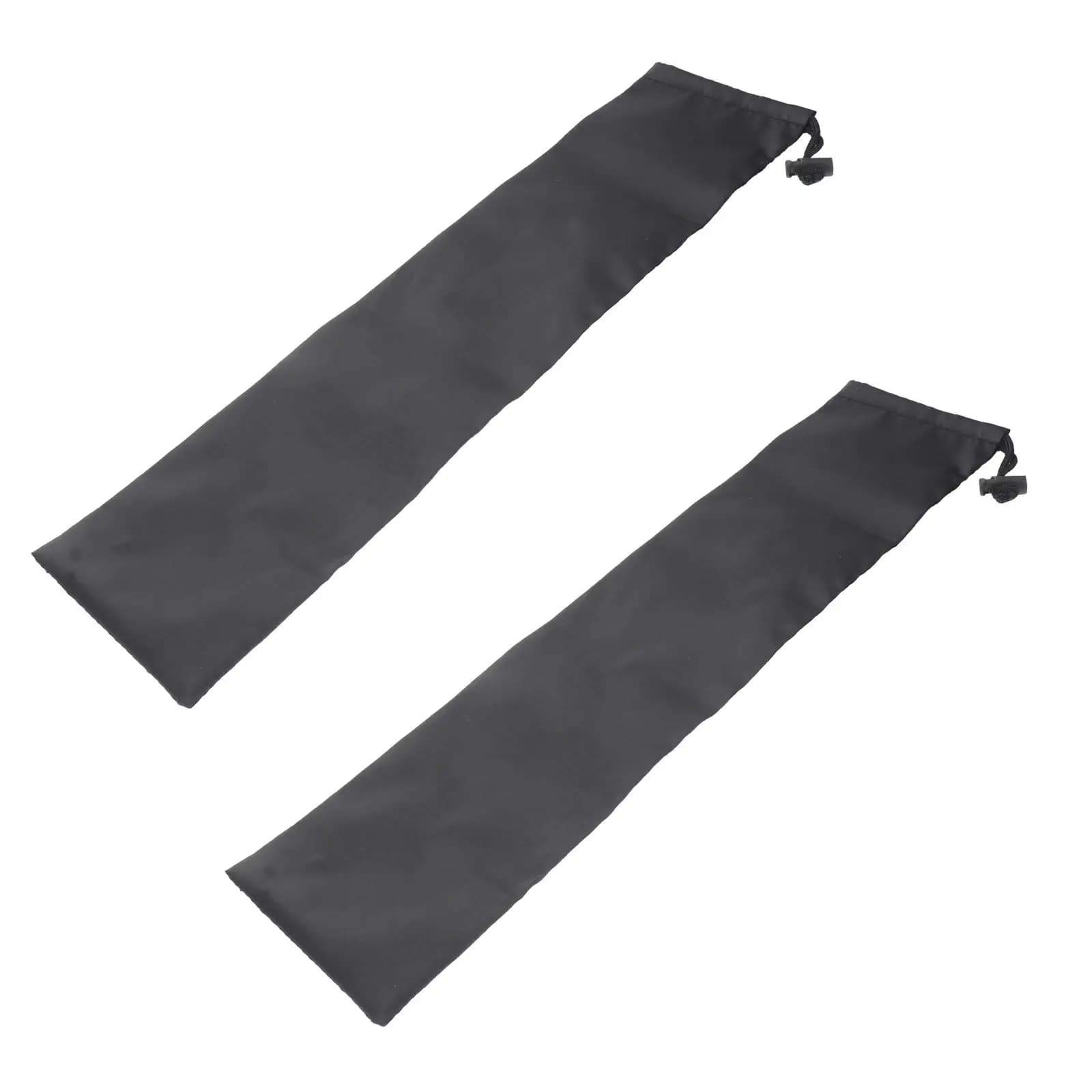 2 Pezzi Borsa Portatile per Canne da Pesca 45cm, Custodia per Trasporto Canne da Pesca da Esterno, Borsa Contenitore da Campeggio Leggera Lavabile in Tessuto a Rete 210T
