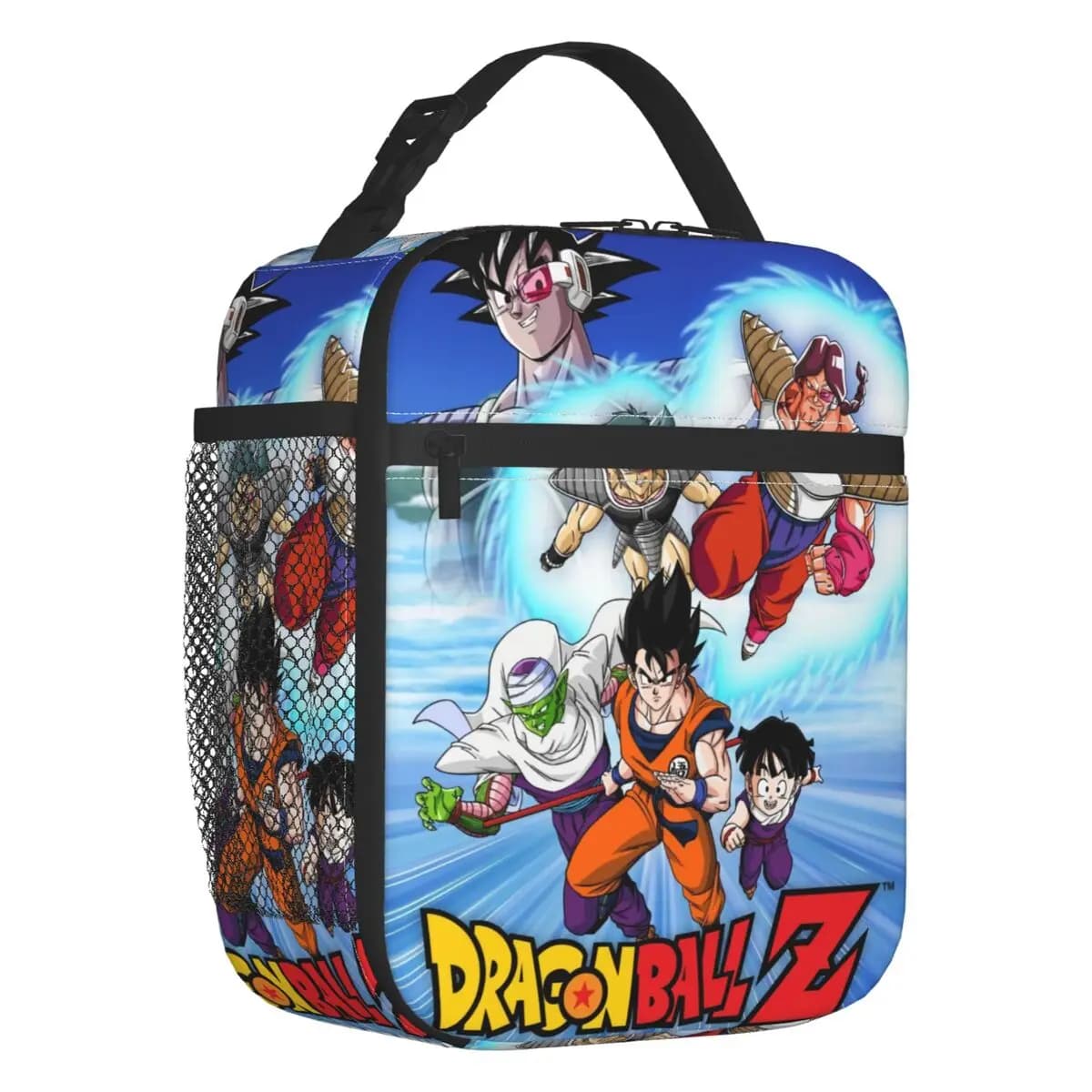 Borse Termiche Personalizzate DBZ Dragon Ball Goku Anime Giapponese per Picnic all'Aperto, Contenitore Termico Riutilizzabile Unisex