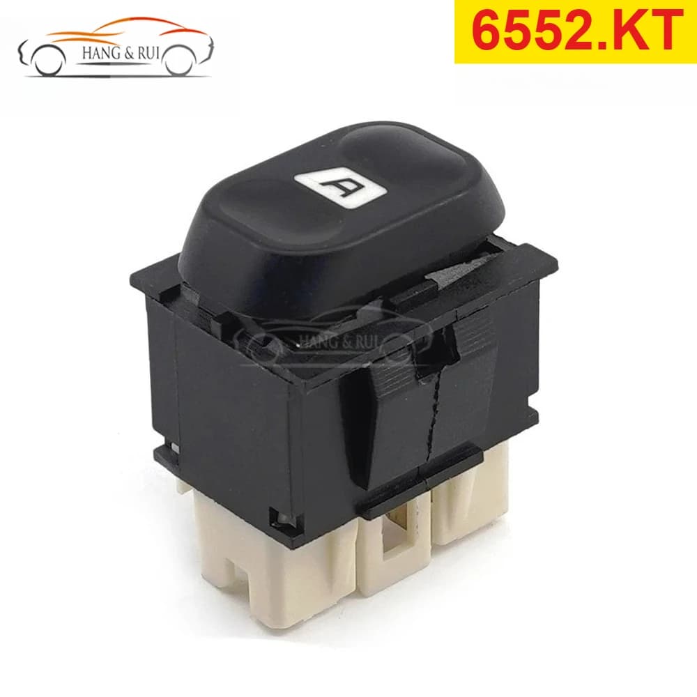 Per Citroen Xsara N2 1997-2005 Estate Interruttore Alzacristalli Elettrico Pulsante di Controllo Alzacristalli Accessori Auto 6552.KT Base Bianca