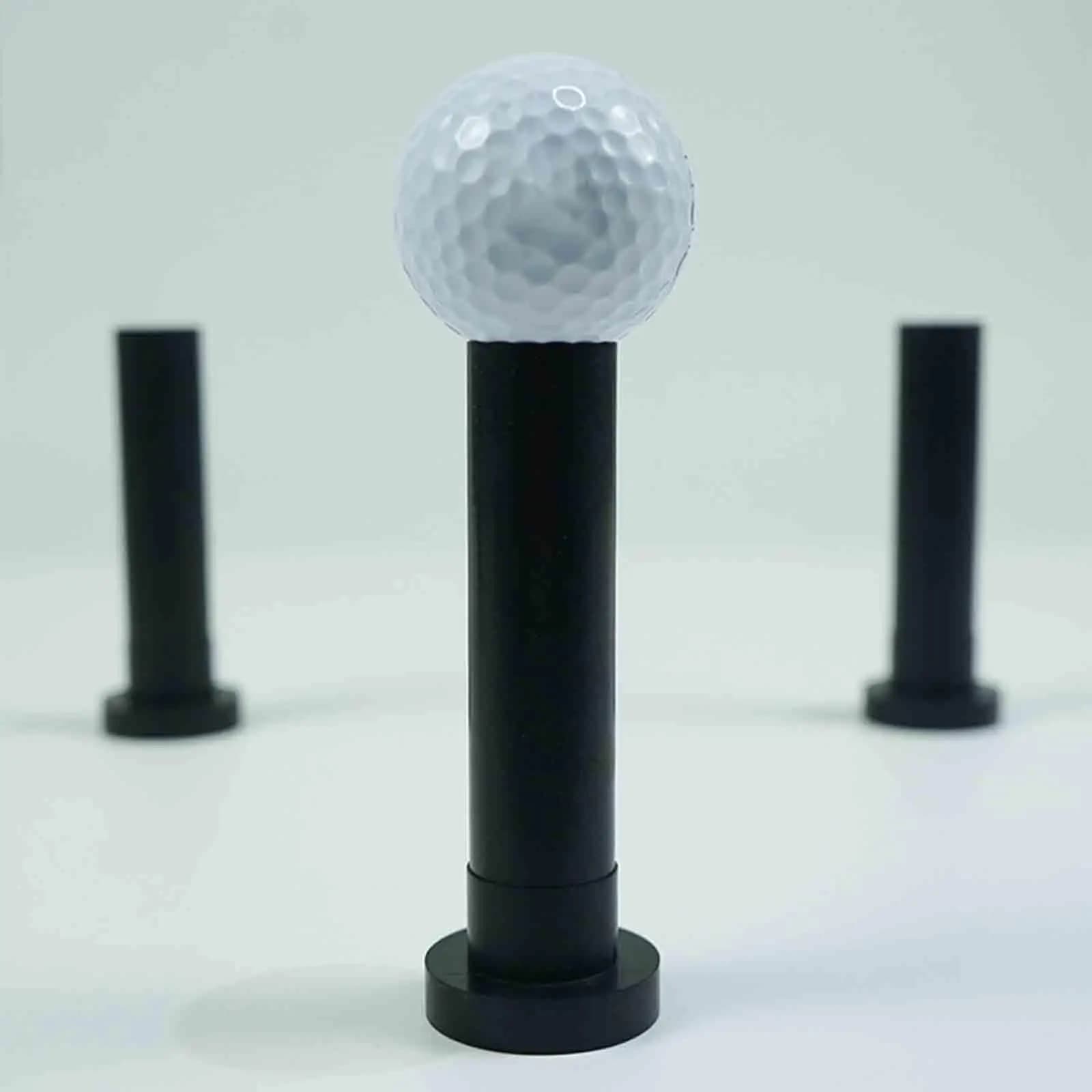 Supporto Flessibile in Gomma per Tee da Golf, Stand Regolabile per Allenamento, Porta Palline da Golf per Ufficio e Pratica in Giardino