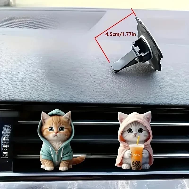 Air Exit for Car Nice Cat Aromatherapy Deodorant for Automotive Environments Elegant Deodorant Accessories Fresh Interior Long Life