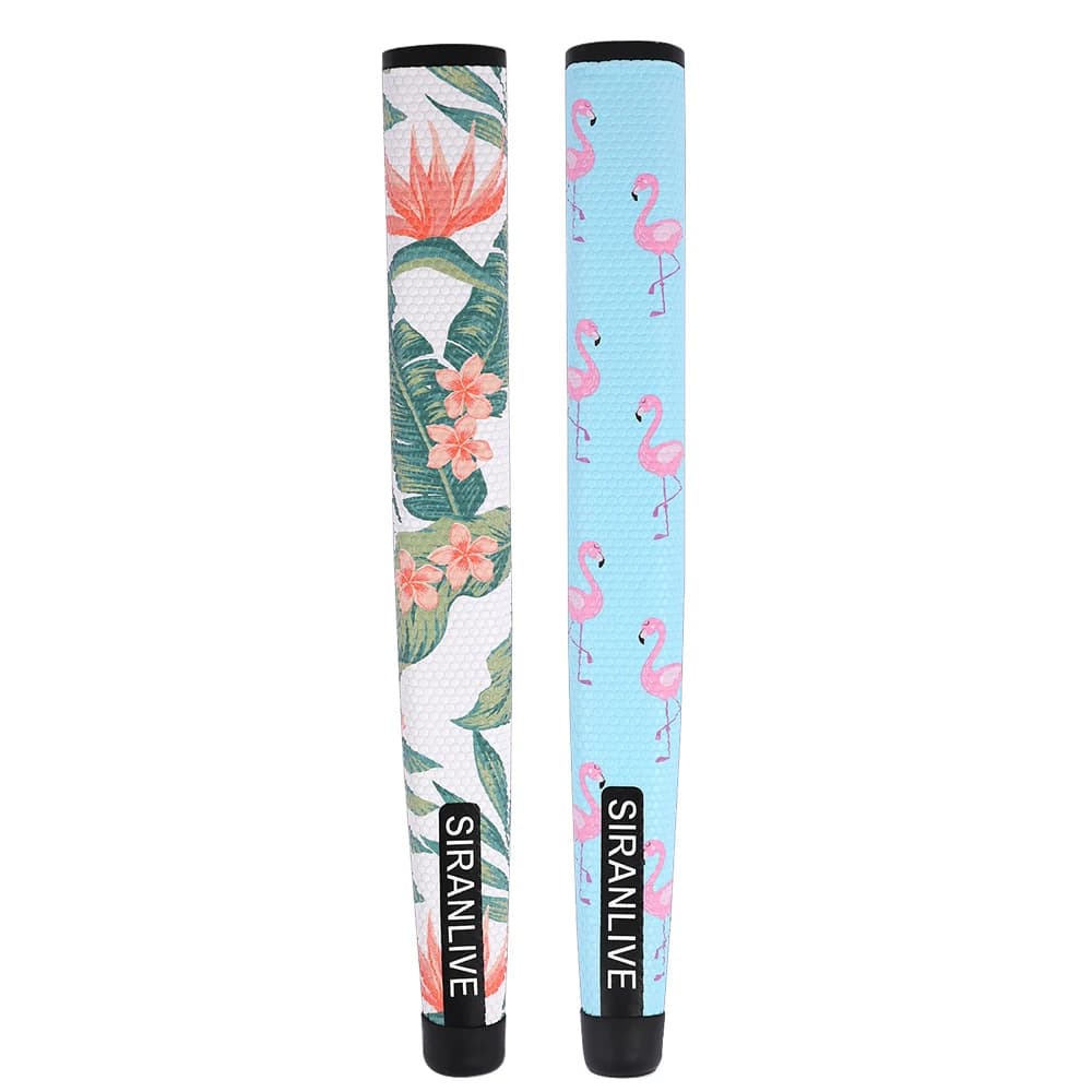 SIRANLIVE Golf Putter Grip stampa in pelle PU comode impugnature per Putter leggere
