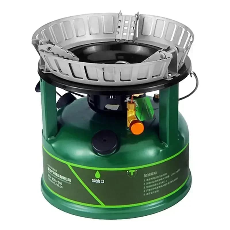 BRS-7 Fornello Bruciatore Zaino in spalla Fornello a gas diesel Accessori da campeggio Fornelli a benzina Portatile da esterno Antivento Cucina da campeggio