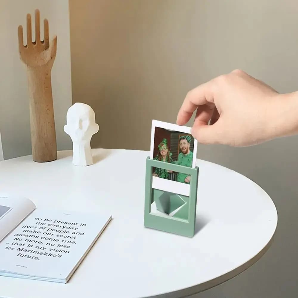 Fujifilm Instax mini 3 inch Photo Frame Art Photo Display Vertical Instant Film Camera Colorful Desktop Decor Picture Holder