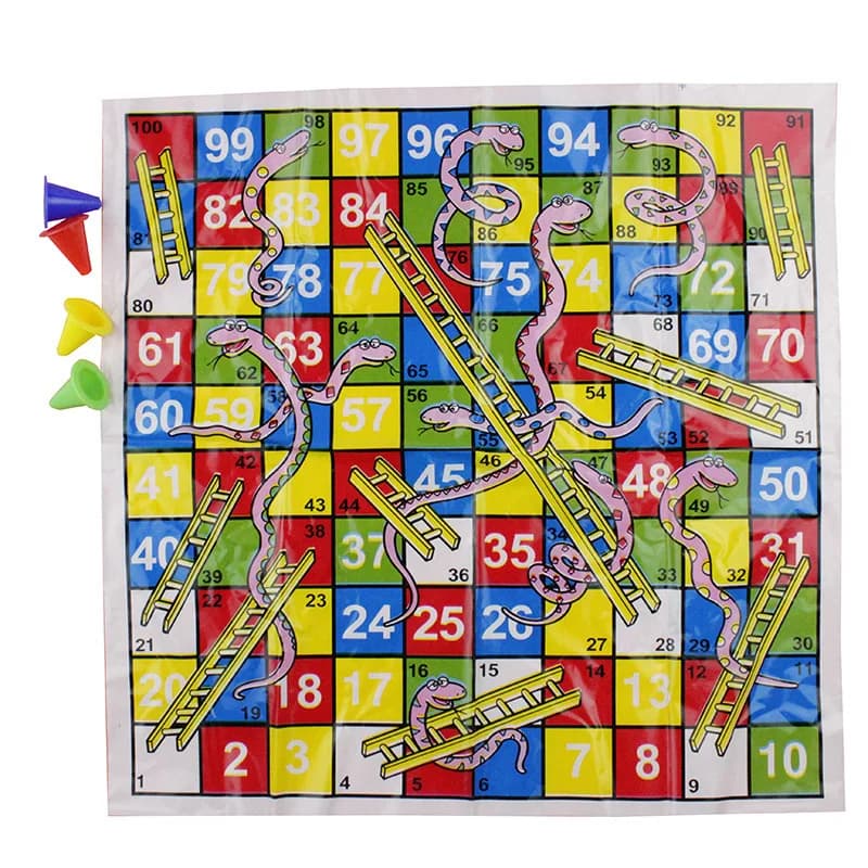 Scala del serpente Scacchi di volo 38 cm/14,96 pollici Giocattoli educativi per bambini Interessante gioco da tavolo Set Gioco da tavolo di scacchi volante portatile