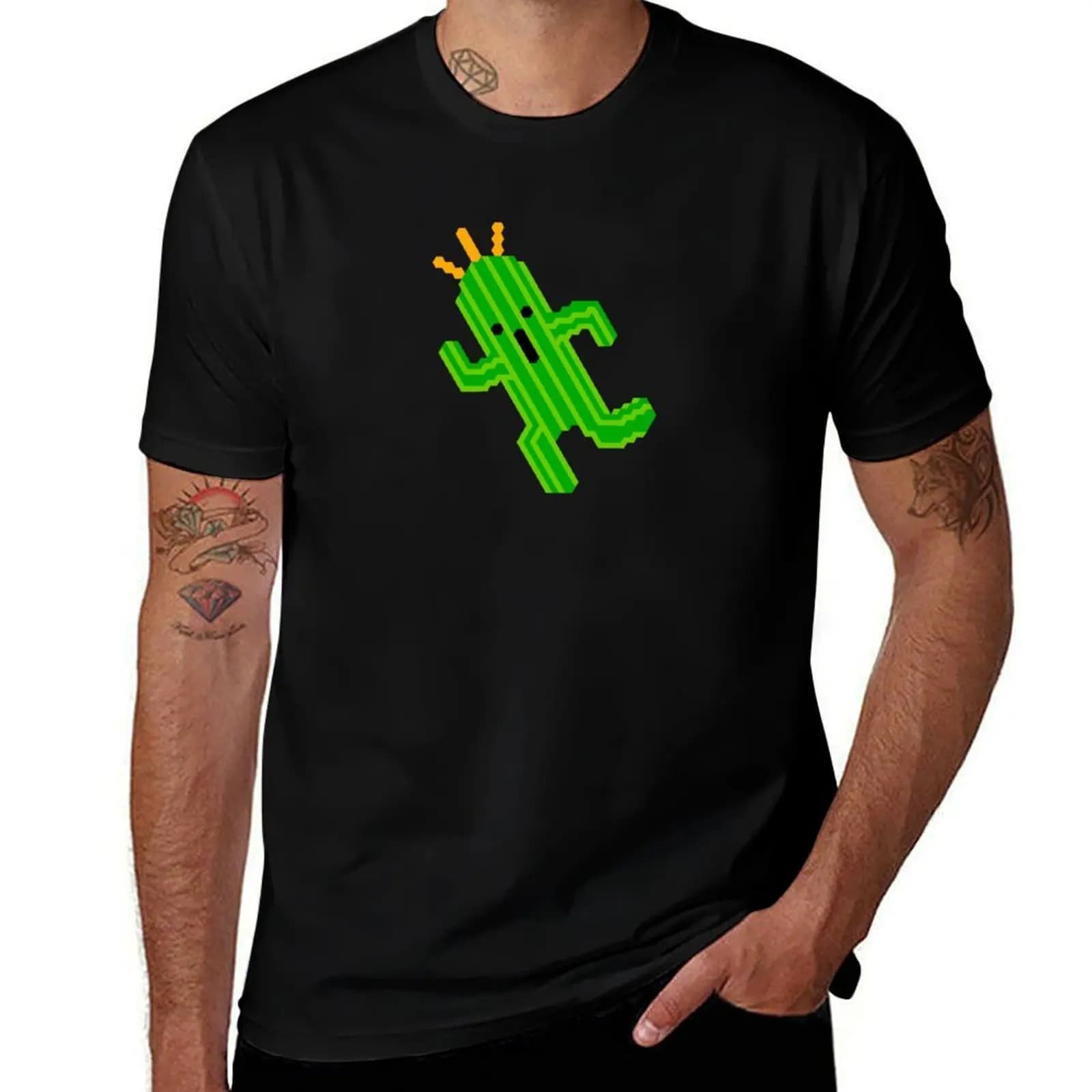 1000 Needles T-Shirt Summer Print Short Sleeve Tee