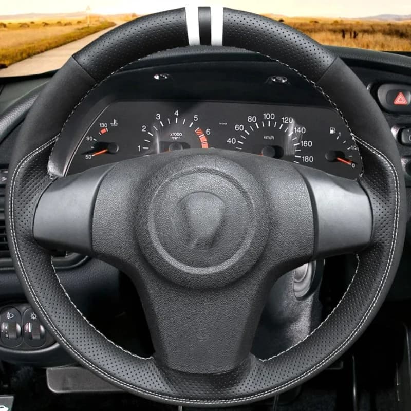 Hand sewn cover for Opel Corsa (D) 2006-2015 (without swelling) Internal accessory for DIY car